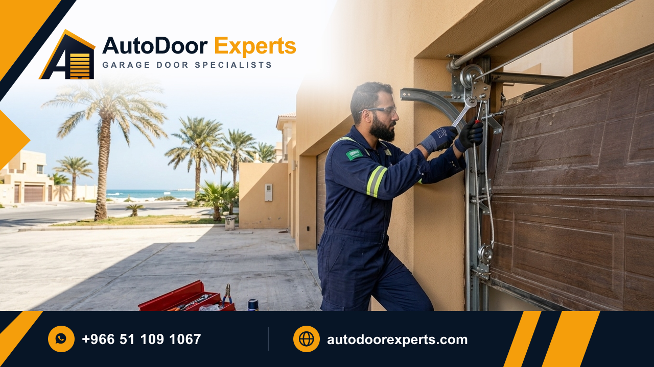 Coastal Garage Door Corrosion Prevention: 316 Stainless Hardware & Galvanized Protection in Dammam & Khobar
