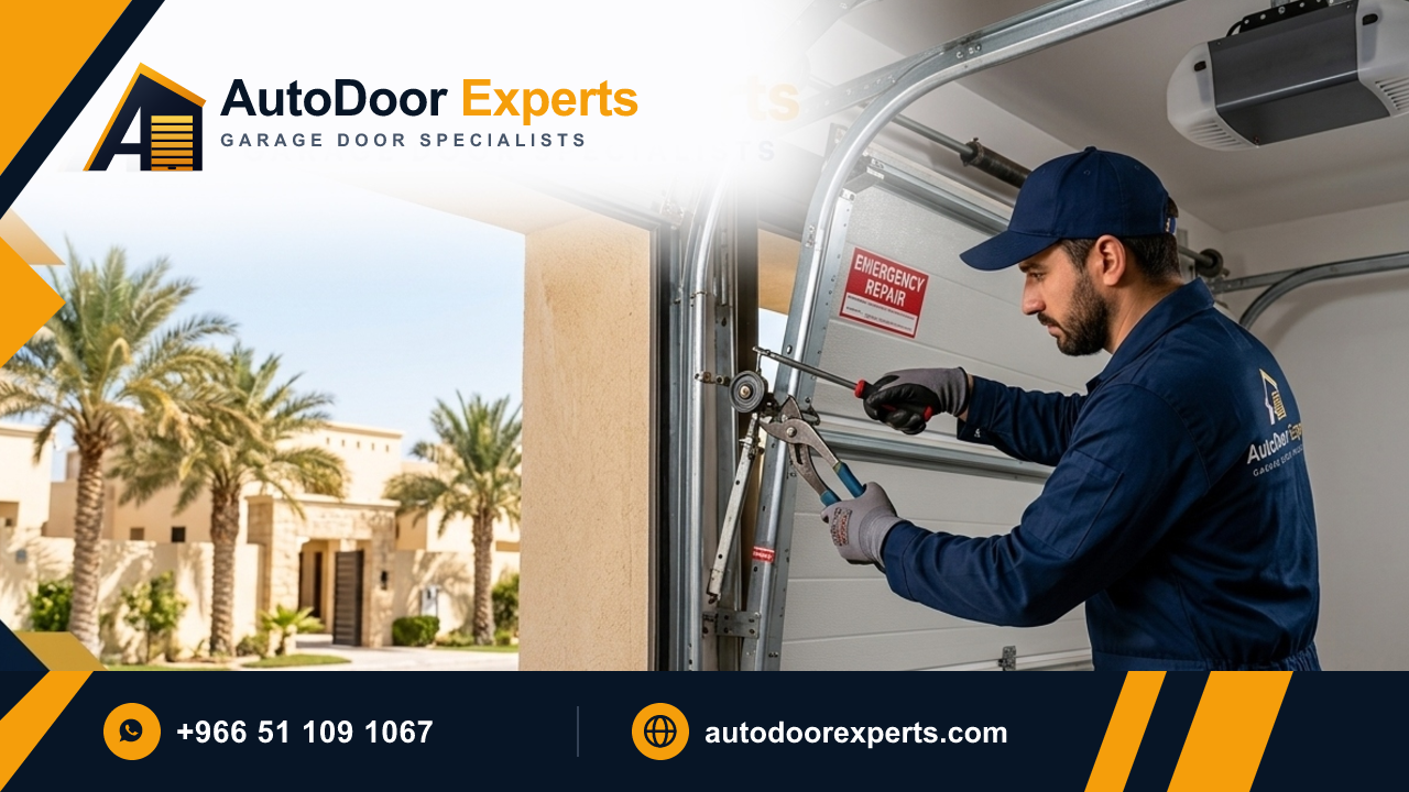 Garage Door Track Spread & Narrowing Repair: Laser Plumb Alignment & Roller Clearance Standards