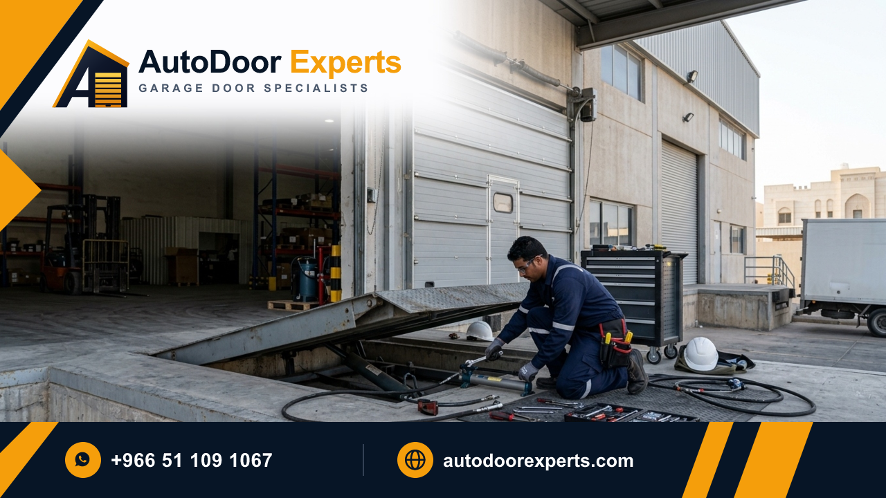 Hose-Burst Velocity Fuse Safety Valve Testing on Hydraulic Loading Dock Plates